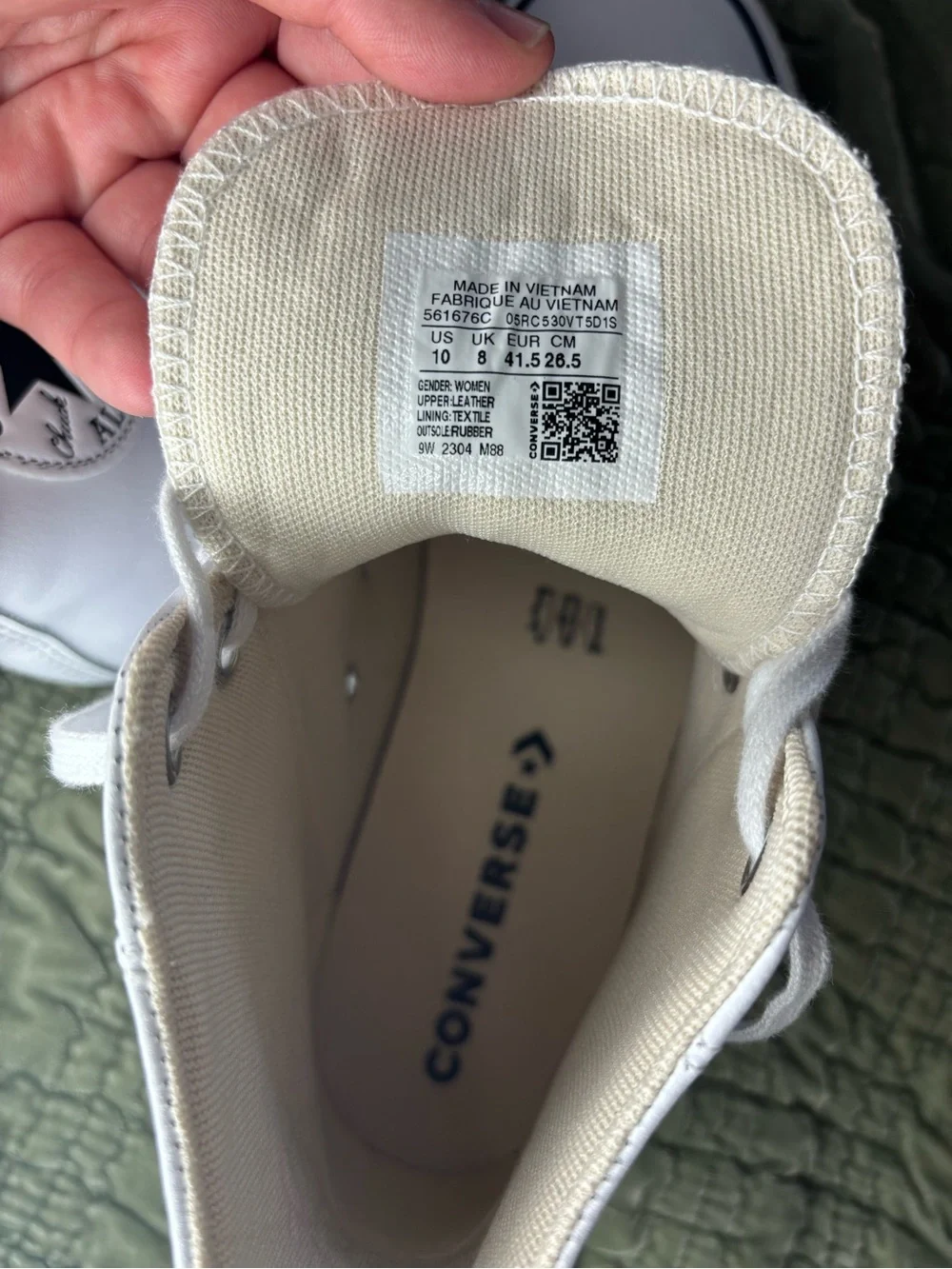 Converse Chuck Taylor All Star Leather Platform